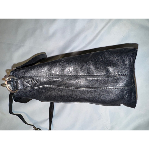 Old Navy Bucket Bag Tote Crossbody Shoulder Bag Medium Black - Picture 10 of 11